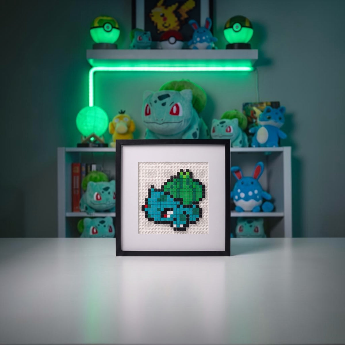 Bulbasaur pixel art kit product shot