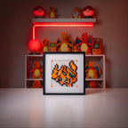 Charizard pixel art kit product shot
