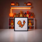 Charmander pixel art kit product shot