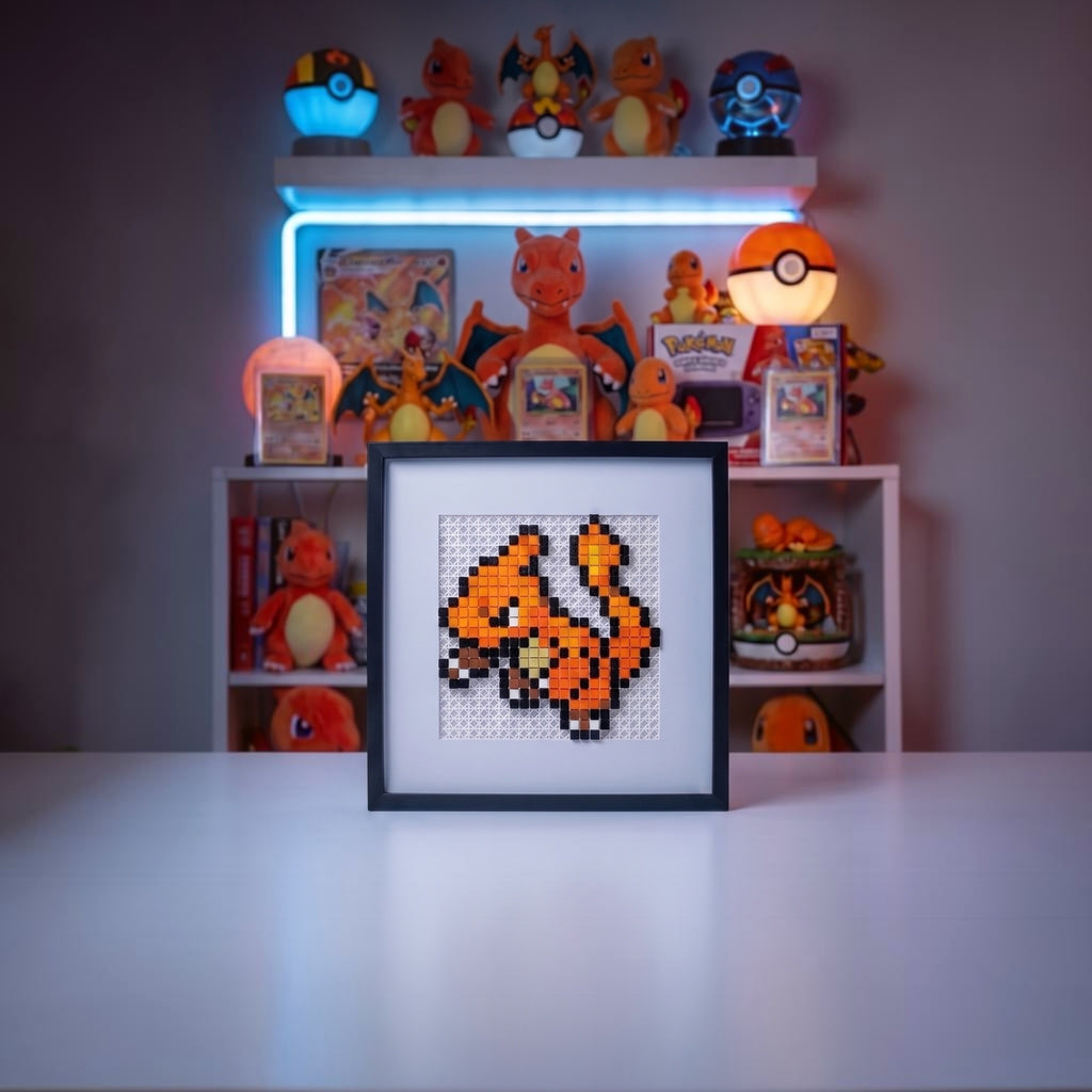 Charmeleon pixel art kit product shot