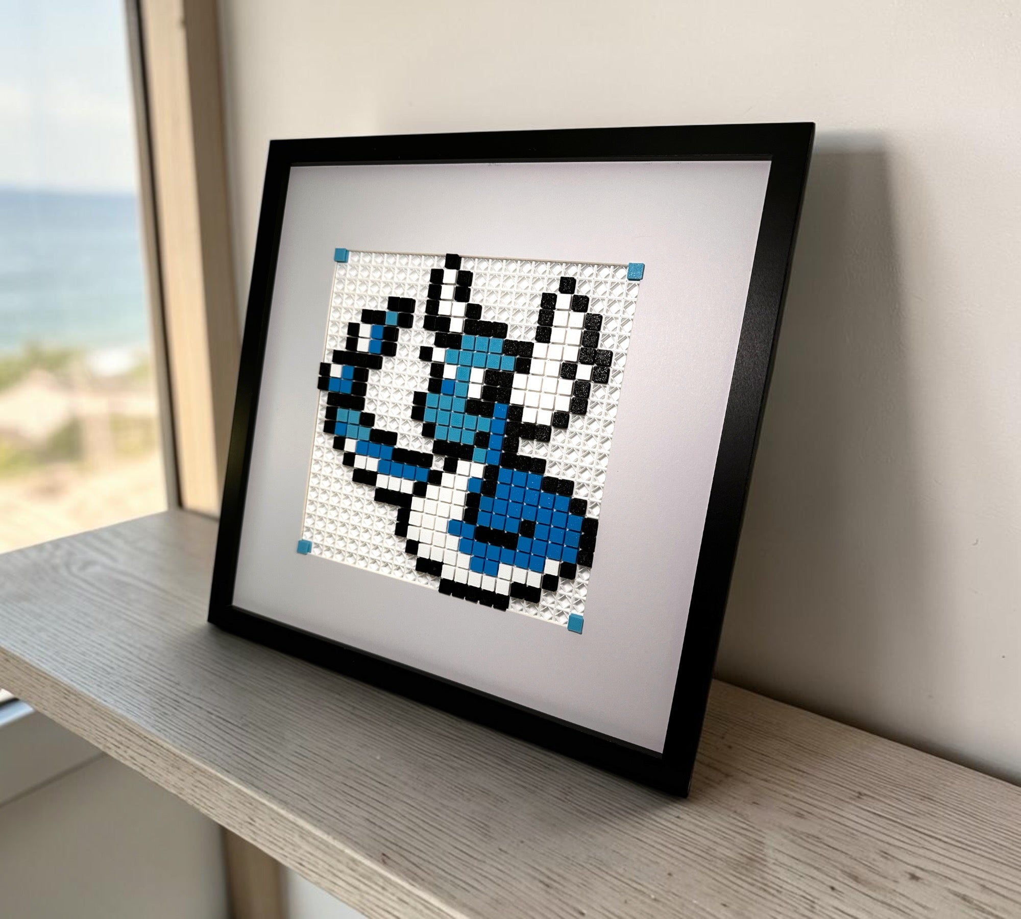 Dragonair pixel art kit styled render