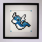 Dratini framed pixel art kit