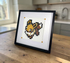Eevee pixel art kit styled render