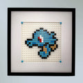 Horsea framed pixel art kit