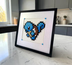 Squirtle pixel art kit styled render