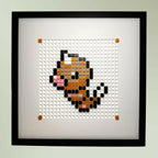 Weedle framed pixel art kit