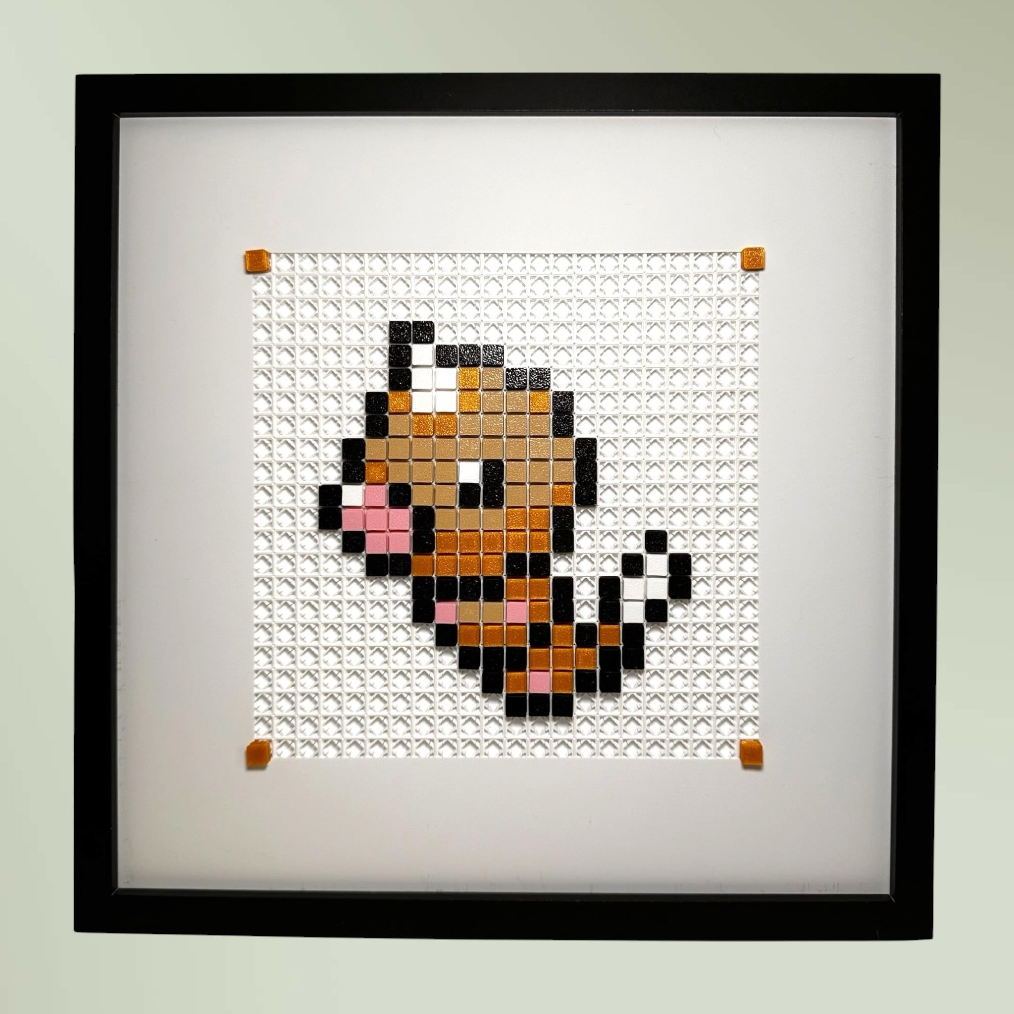 Weedle framed pixel art kit