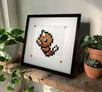 Weedle pixel art kit styled render